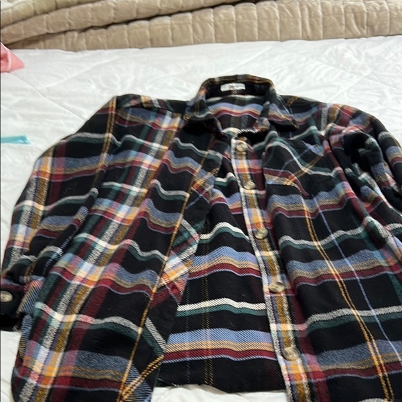 Maurices Jackets & Blazers - Womens Multicolor Plaid shacket